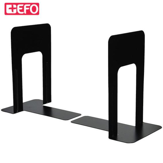 773606 - Βιβλιοστάτης +Efo Μεταλλικός 7,5" Μαύρος