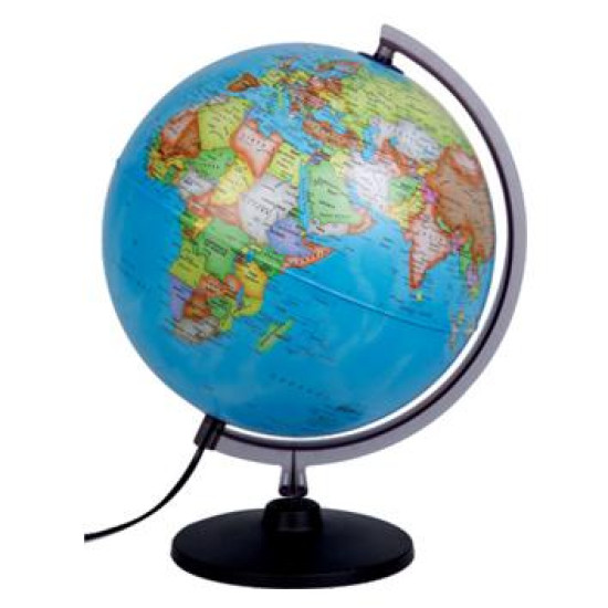 8000623000595 - Υδρόγειος  Πολιτική 30εκατ με φως