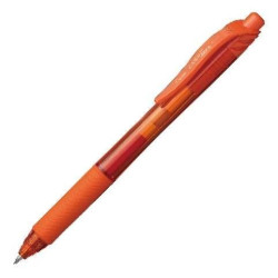 Pentel Στυλό 0.7mm με Πορτοκαλί Mελάνι Energel