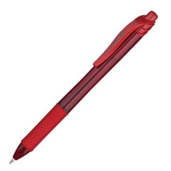 Pentel Στυλό 1.0mm με Κόκκινο Mελάνι Energel