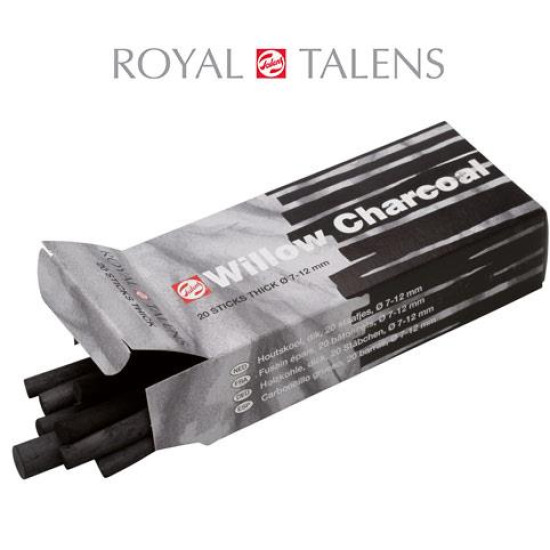 Royal Talens Κάρβουνο Ζωγραφικής 7-12mm 20τμχ