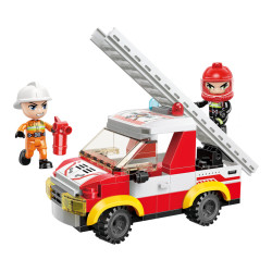 Τουβλάκια Qman MineCity Ladder Truck 12011-3