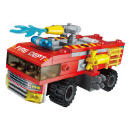 Τουβλάκια Qman Hurricane Fire Truck 1410-2