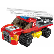 Τουβλάκια Qman Aerial Ladder Truck 1410-3