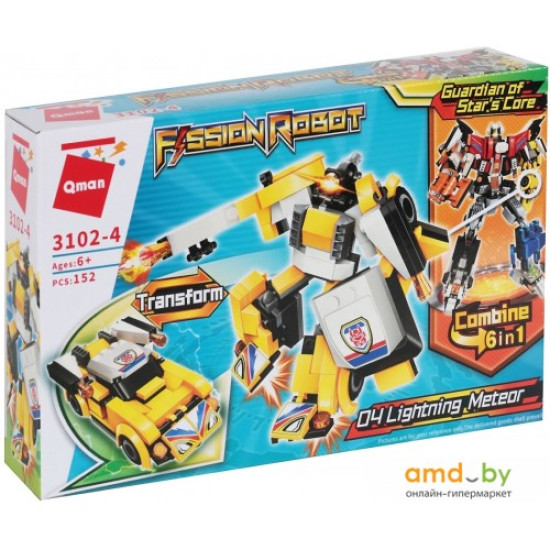 Τουβλάκια Qman FιssionRobot Lightning Meteor 3102-4