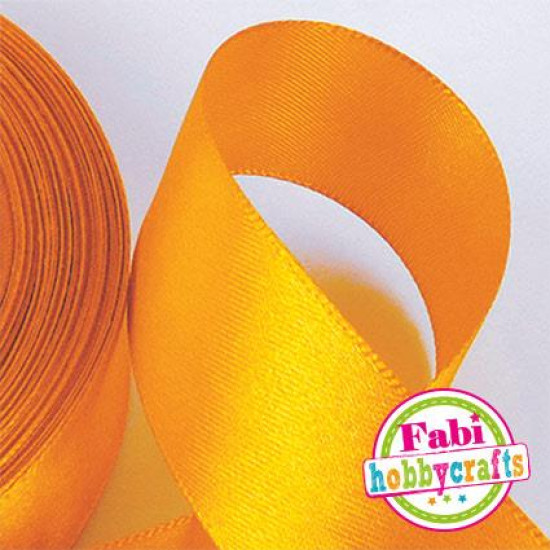 Fabi Κορδέλα Σατέν 15mm x 46m Πορτοκαλί