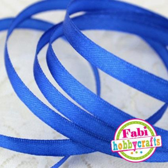 Fabi Κορδέλα Σατέν 6mm x 46m Μπλε