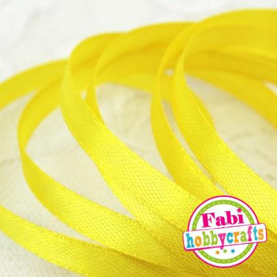 Κορδέλα Fabi Σατέν - κίτρινο