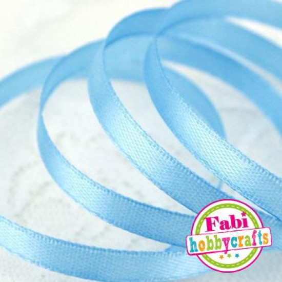 Κορδέλα Fabi Σατέν - σιέλ