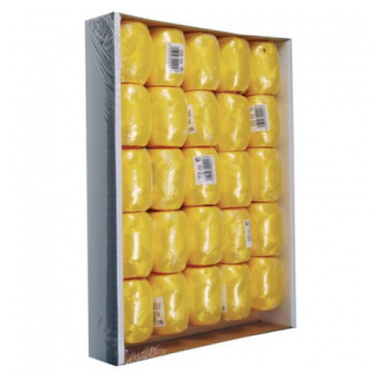 Goldina Κορδέλα Συσκευασίας Δώρου Κίτρινο 5mmx20m 1τμχ