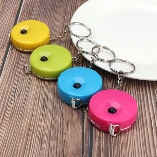 8214 - Μπρελόκ με μεζούρα (λευκό)