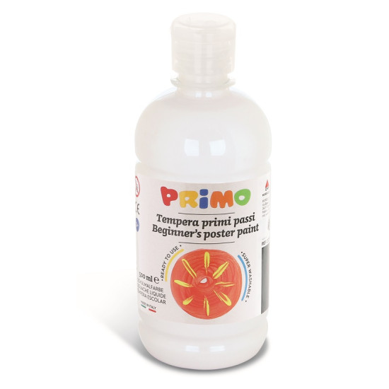 Τέμπερα Ζωγραφικής Primo 500ml -  100 white