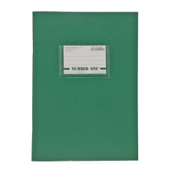 Τετράδιο Number One 50 φύλλων ριγέ - πράσινο