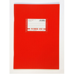 Τετράδιο Number One 50 φύλλων ριγέ - κόκκινο