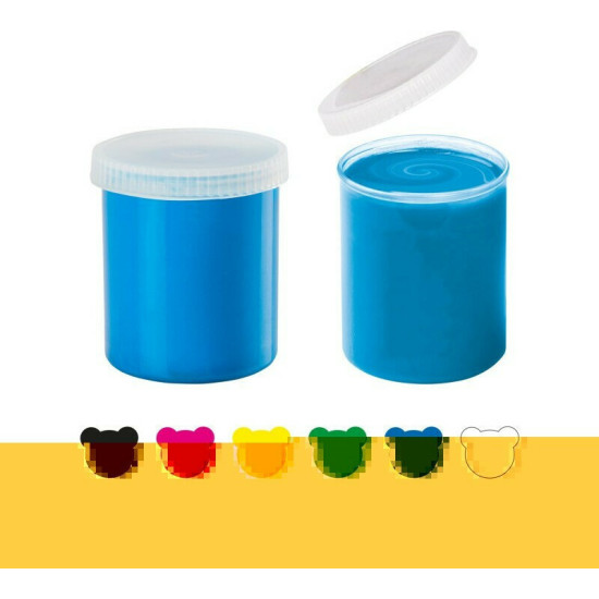 Σετ Δακτυλομπογιές CARIOCA BABY 80ml 6τμχ