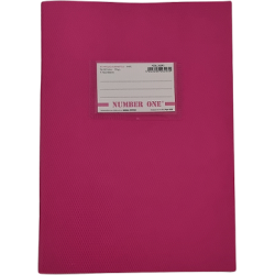 Τετράδιο Number One 50 φύλλων ριγέ - φούξια