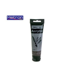 Metron Art Ακρυλικό Χρώμα 100ml - 687 BURNT UMBER