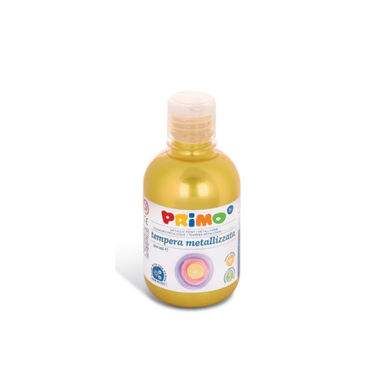Τέμπερα Ζωγραφικής Primo 300ml - 210 metallic yellow Τέμπερα Ζωγραφικής Primo 300ml - 210 metallic yellow