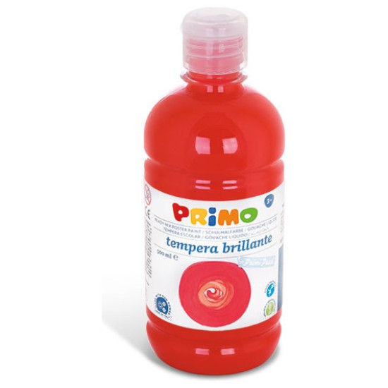 Primo Τέμπερα Ζωγραφικής Vermillion Red 300 σε Μπουκάλι 500ml Primo Τέμπερα Ζωγραφικής Vermillion Red 300 σε Μπουκάλι 500ml