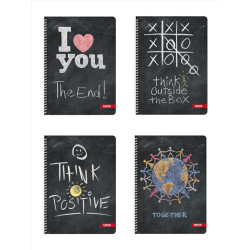 Τετράδιο Σπιράλ Tettris Ριγέ Α4 2 Θεμάτων