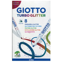 Μαρκαδόροι λεπτοί GIOTTO TURBO GLITTER