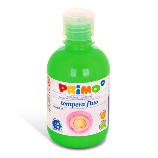 Τέμπερα Ζωγραφικής Primo 300ml -  610 fluo πράσινο