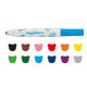 Carioca Baby Valorous Marker 2+ Πλενόμενοι Μαρκαδόροι Ζωγραφικής Χονδροί σε 12 Χρώματα