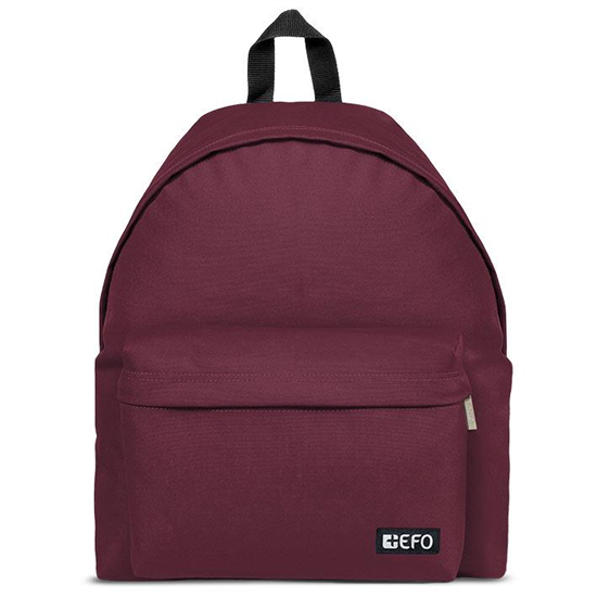 +Efo Single Σχολική Τσάντα Πλάτης σε Μπορντό χρώμα