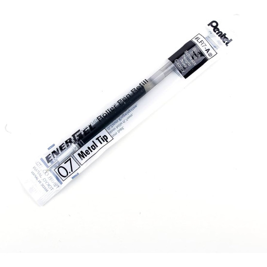 Pentel Energel Refill LR7 Ανταλλακτικό Μελάνι για Στυλό σε Μαύρο χρώμα