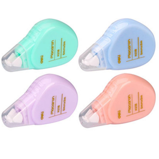 Διορθωτική ταινία deli Macaron H216 5mmx5m