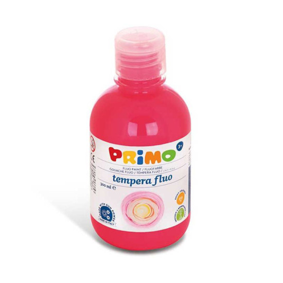 Τέμπερα Ζωγραφικής Primo 300ml -  300 fluo vermilion red