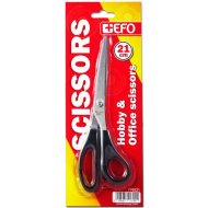 770521 - Ψαλίδι +EFO 21cm - μαύρο