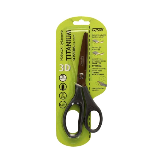 Ψαλίδι Grand τιτανίου με ανατομική λαβή 21cm 8.25''