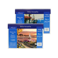 Μπλοκ Ακουαρέλας Νο2 12 φύλλων