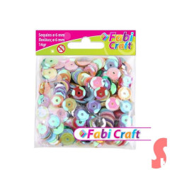 Fabi Πούλιες Στρογγυλές Διάφορα Χρώματα 6mm 14gr