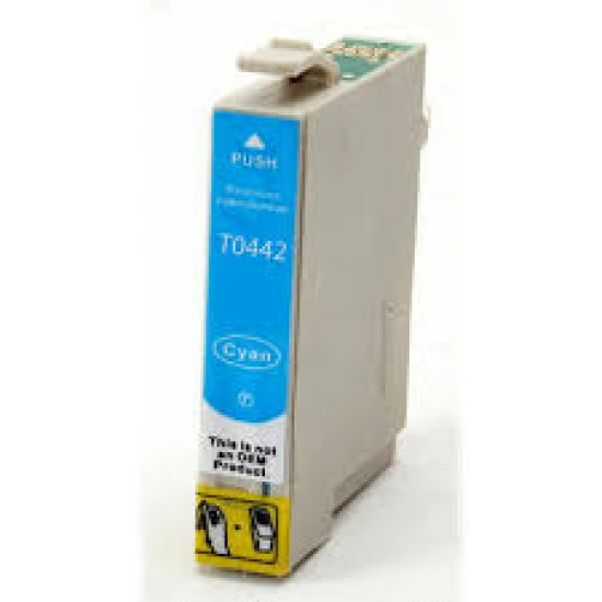 Συμβατό Μελάνι Εκτυπωτή InkJet Epson T0442 (C13T04424010) Cyan