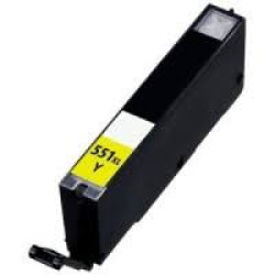 Συμβατό Μελάνι Εκτυπωτή InkJet Canon CLI-551 (6446B001) Yellow Συμβατό Μελάνι Εκτυπωτή InkJet Canon CLI-551 (6446B001) Yellow