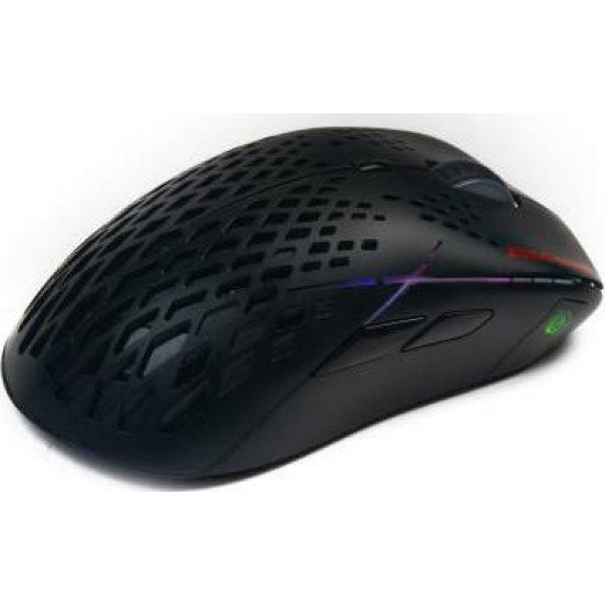 Zeroground MS-4200WG Hasiba v3.0 Ασύρματο RGB Gaming Ποντίκι 10000 DPI Μαύρο