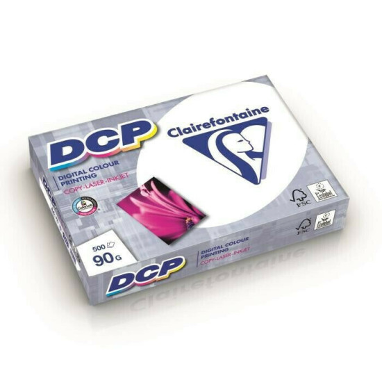 Clairefontaine DCP Χαρτί Εκτύπωσης A4 90gr/m² 500 φύλλα λευκό