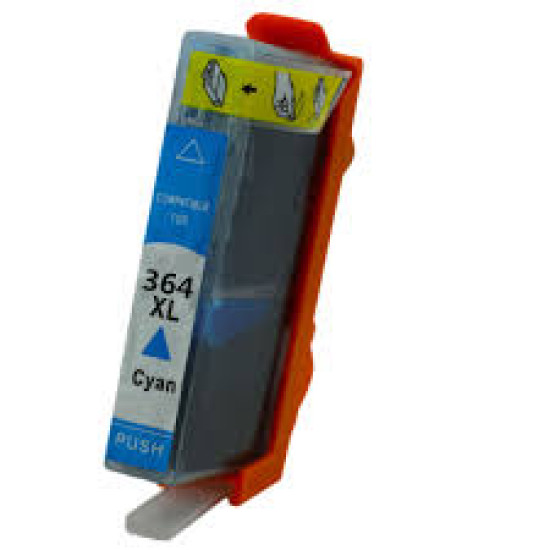 Συμβατό Μελάνι Εκτυπωτή InkJet HP 364XL [CB323EE] Cyan