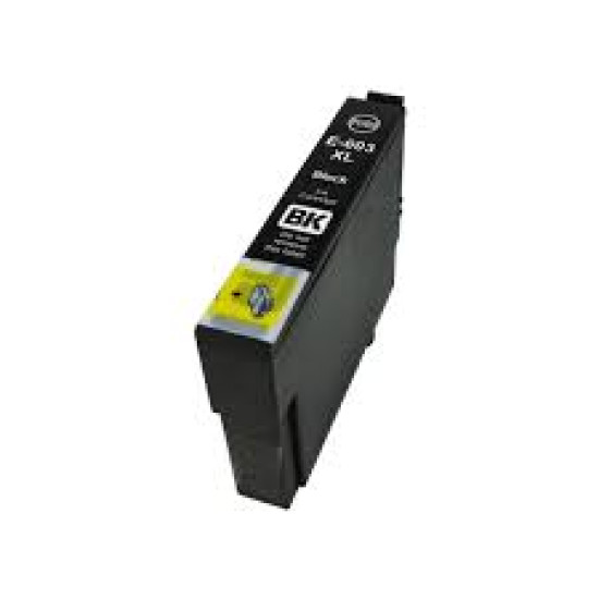 Συμβατό Μελάνι Εκτυπωτή InkJet Epson 603XL (C13T03A14010) Black