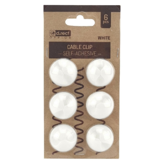 Clips Οργάνωσης Καλωδίων - Μαύρο