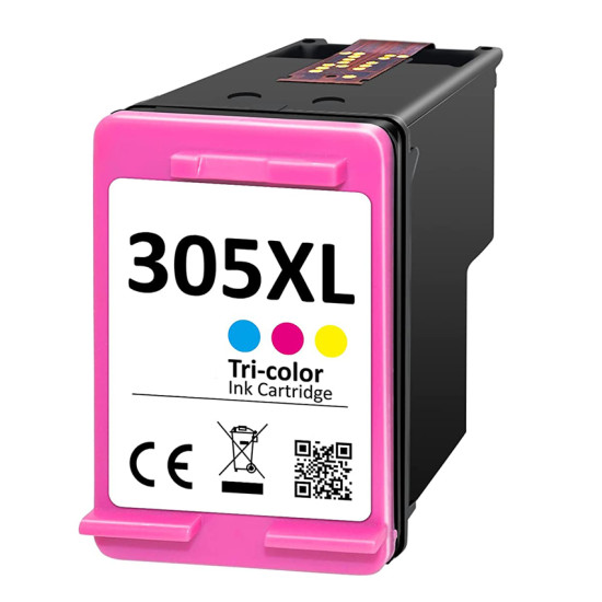 Premium Συμβατό Μελάνι Εκτυπωτή InkJet HP 305XL (3YM63AE) Color
