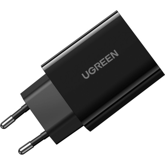 Ugreen Φορτιστής Χωρίς Καλώδιο με Θύρα USB-C 18W Power Delivery Μαύρος (CD137)