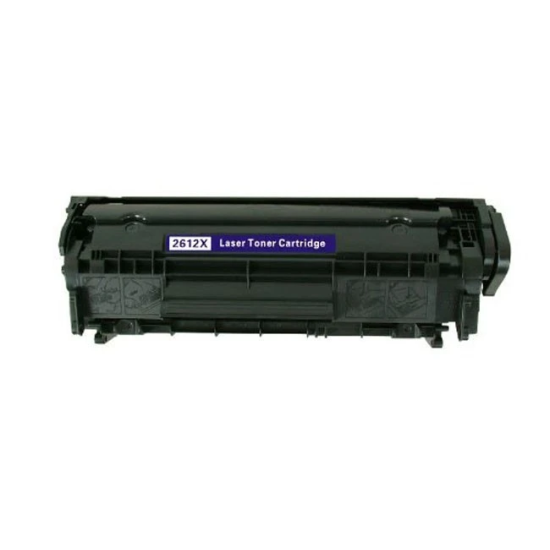 Premium Συμβατό Toner για Laser Εκτυπωτή HP Q2612X,12X - CANON 0263B002, FX10/ 7616A005, 703 2.3Κ Black
