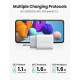 Ugreen Φορτιστής Χωρίς Καλώδιο με Θύρα USB-A Quick Charge 3.0 Λευκός (CD122)