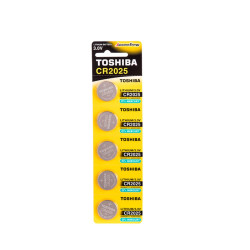 Μπαταρία Λιθίου TOSHIBA Coin Cell CR2025 3V (1τμχ)