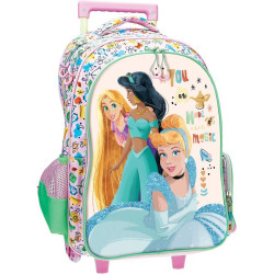 Gim Σχολική Τσάντα Τρόλεϊ Δημοτικού σε ροζ χρώμα