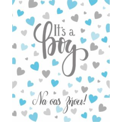 BS 030 - Ευχετήρια Κάρτα για βάφτιση 