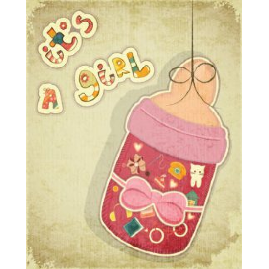 BS 008 - Ευχετήρια Κάρτα για βάφτιση